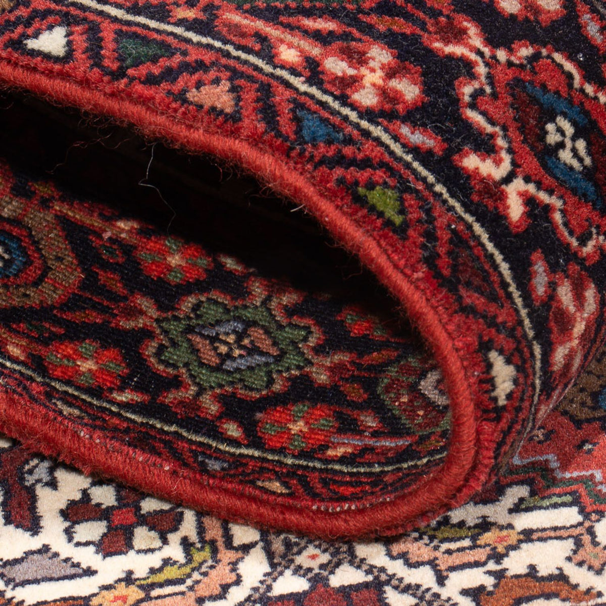 Persisk tæppe - Nomadisk - 122 x 80 cm - rust