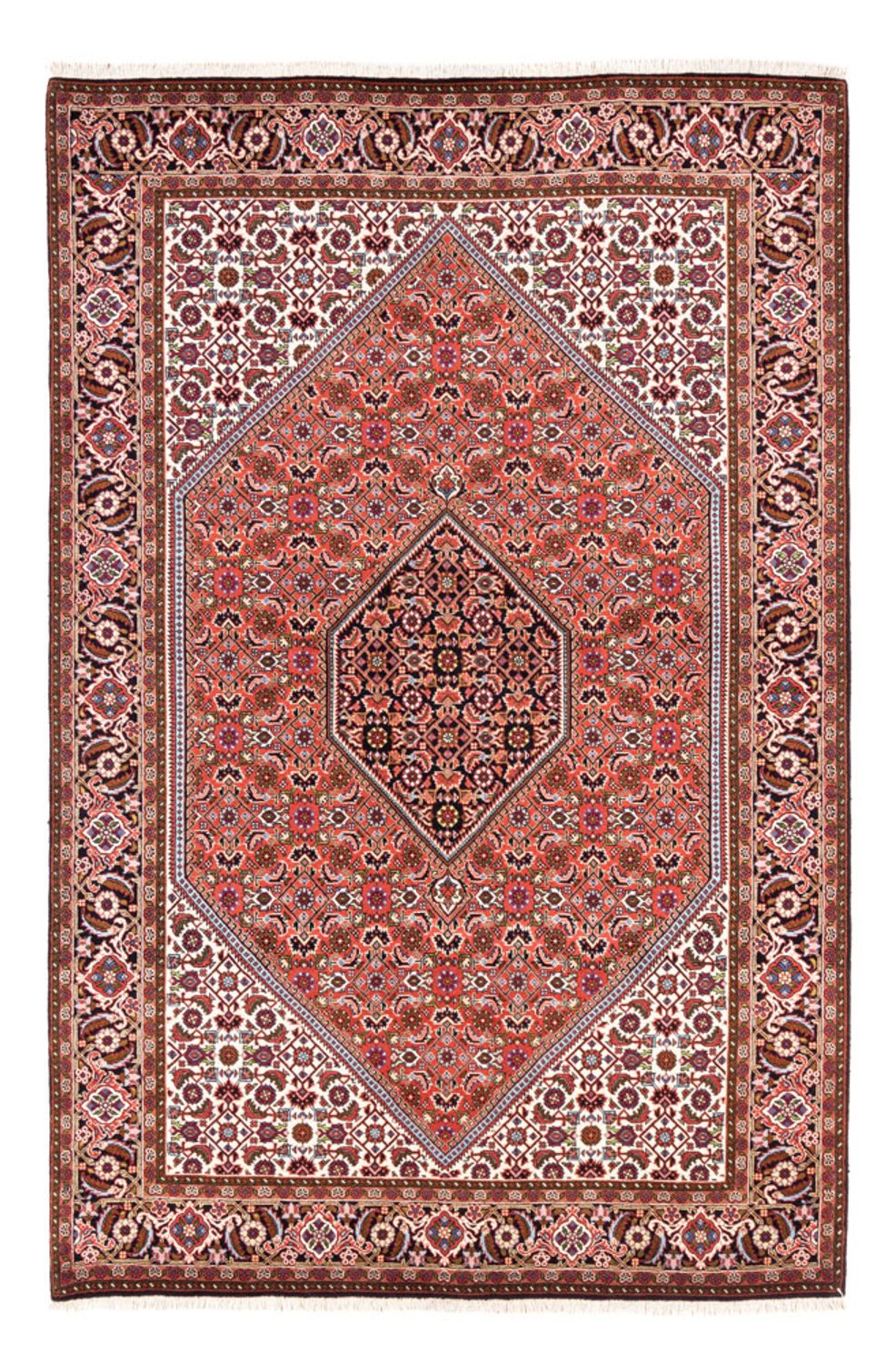 Persisk tæppe - Bijar - Royal - 250 x 170 cm - rød