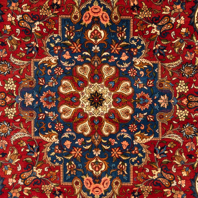 Persisk tæppe - Bijar - Royal - 296 x 204 cm - mørkeblå
