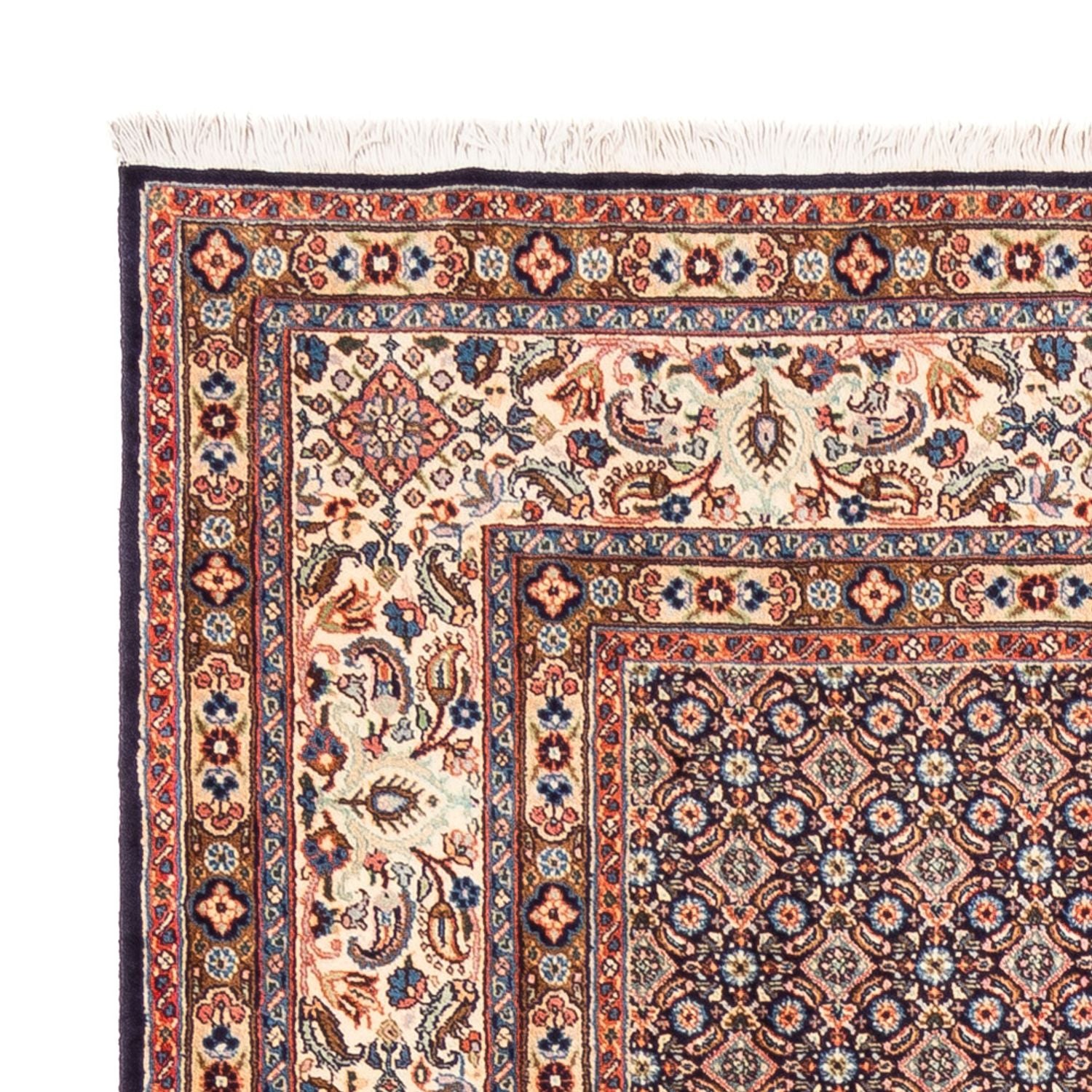 Persisk tæppe - Classic - 240 x 200 cm - mørk beige