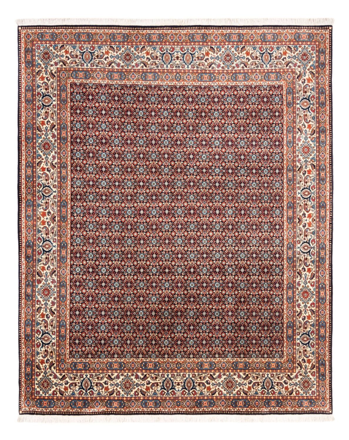 Persisk tæppe - Classic - 244 x 197 cm - mørk beige