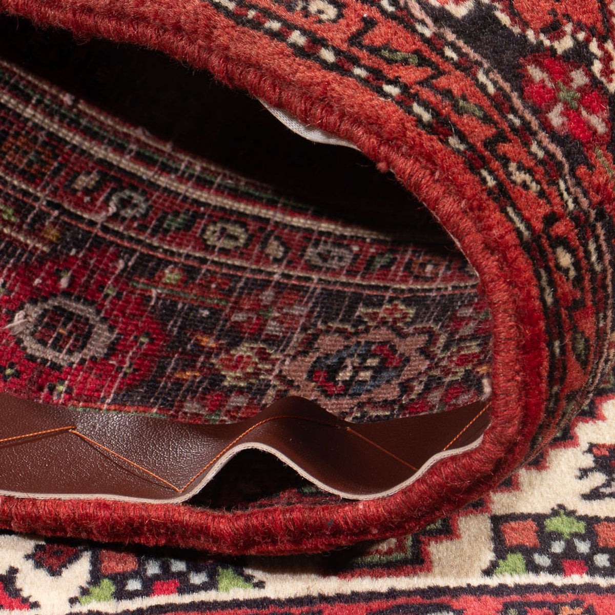 Persisk tæppe - Nomadisk - 126 x 81 cm - rust