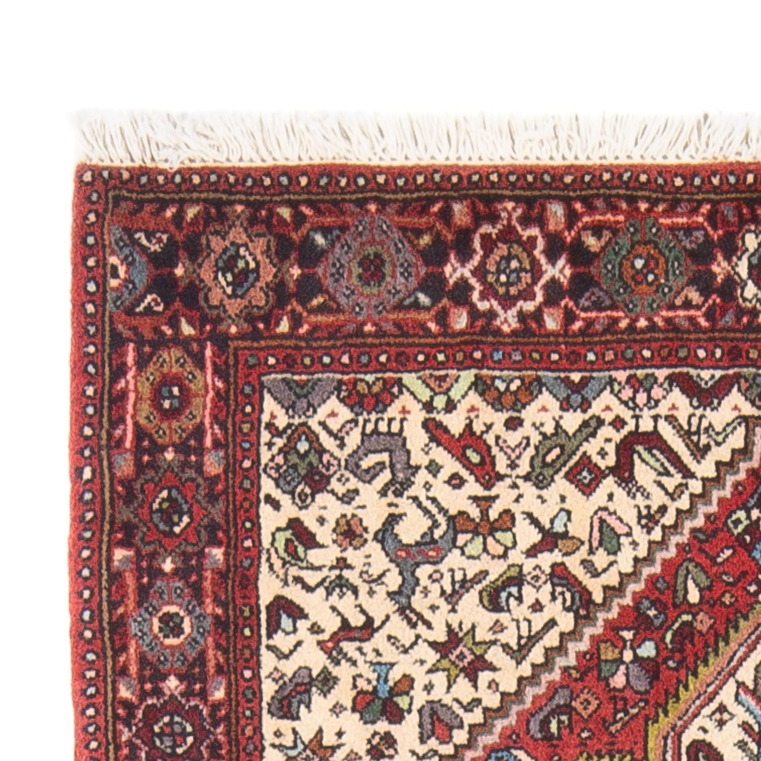 Persisk tæppe - Nomadisk - 126 x 80 cm - creme