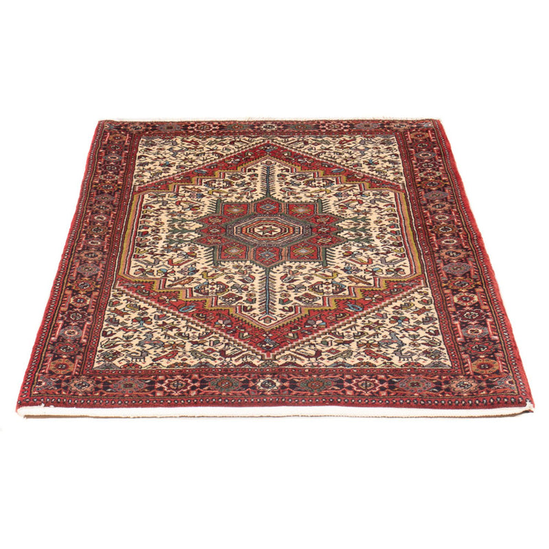 Persisk tæppe - Nomadisk - 126 x 80 cm - creme
