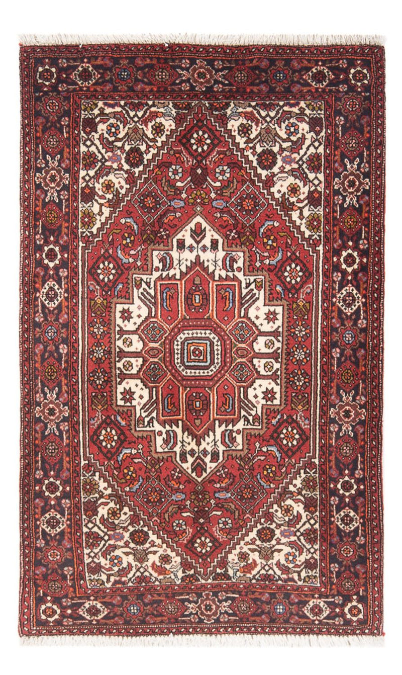 Persisk tæppe - Nomadisk - 127 x 78 cm - creme