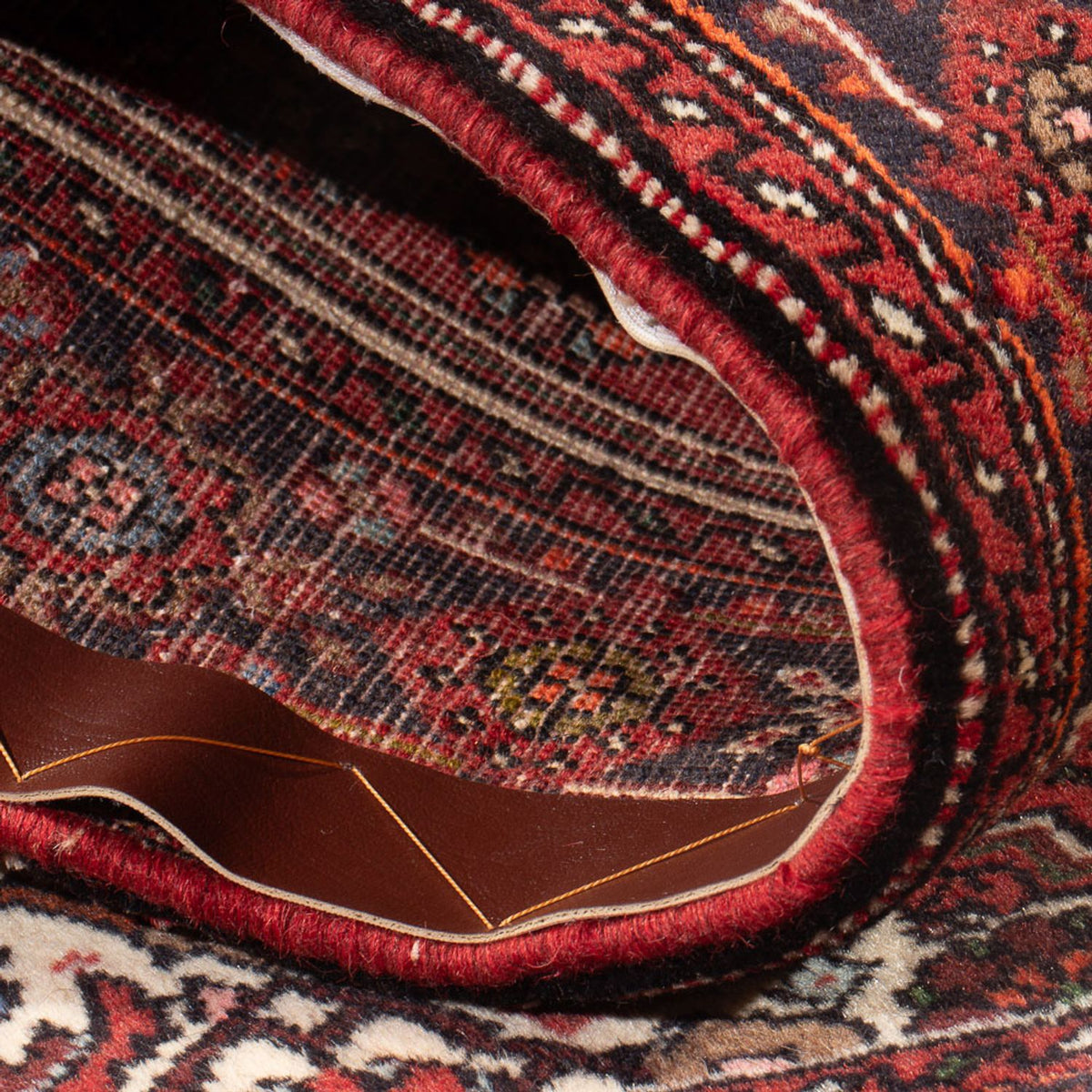 Persisk tæppe - Nomadisk - 127 x 78 cm - creme