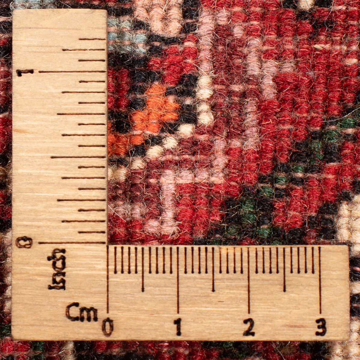 Persisk tæppe - Nomadisk - 127 x 78 cm - creme