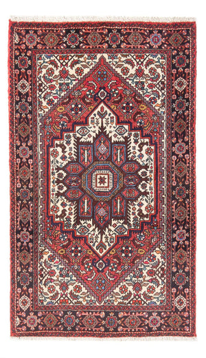 Persisk tæppe - Nomadisk - 122 x 78 cm - creme