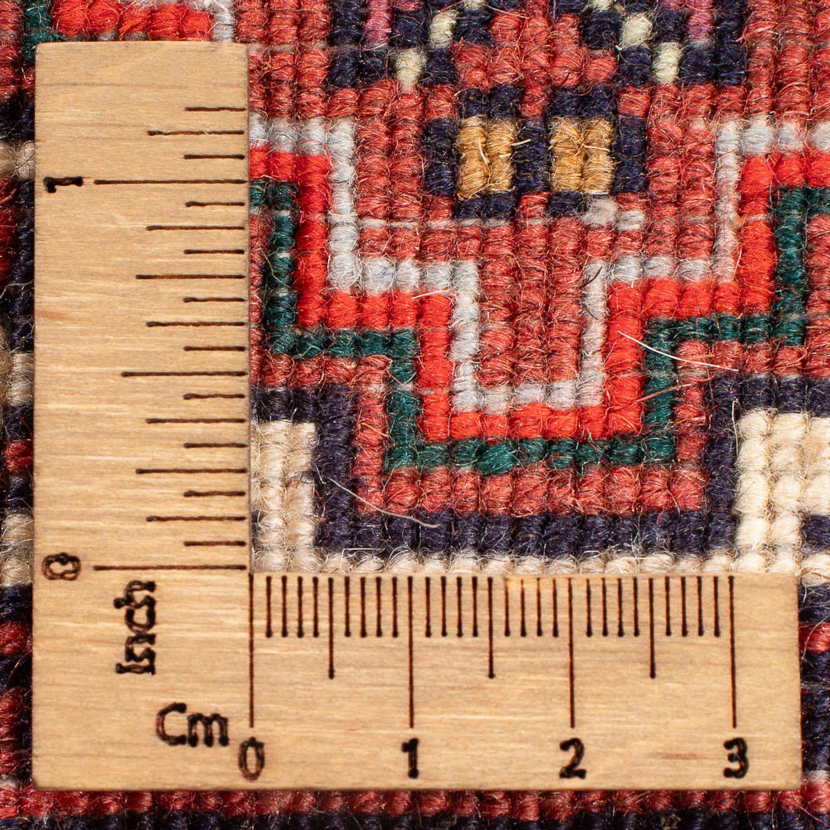 Persisk tæppe - Nomadisk - 115 x 73 cm - rød