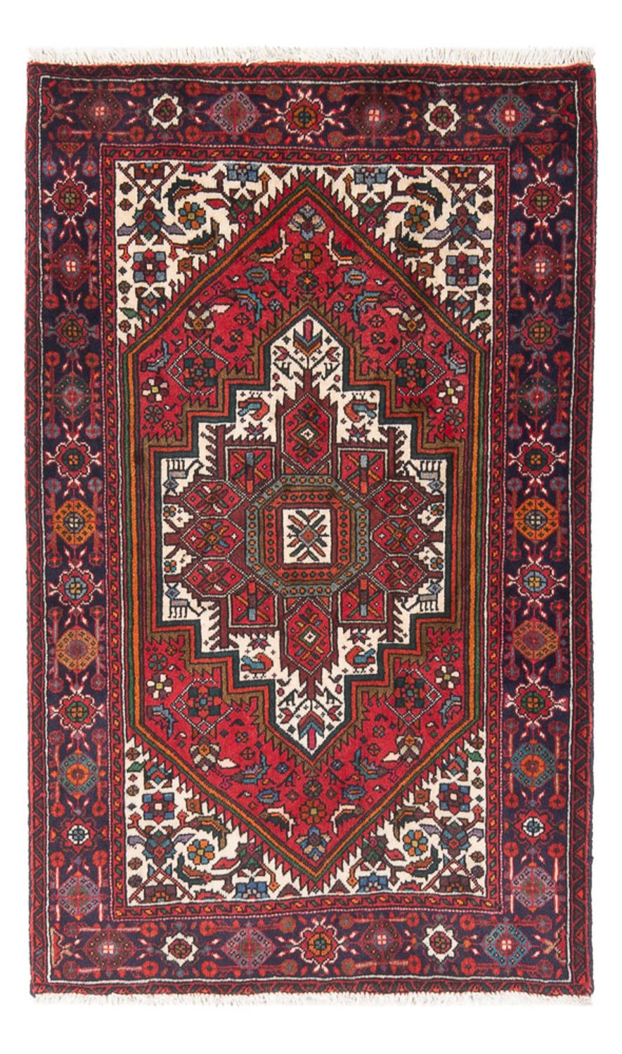 Persisk tæppe - Nomadisk - 124 x 82 cm - rød