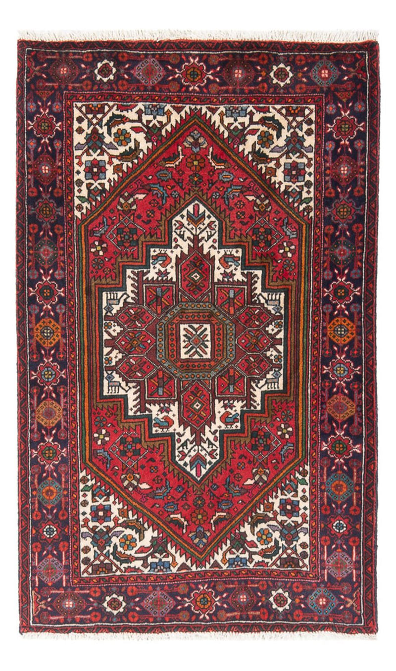 Persisk tæppe - Nomadisk - 124 x 82 cm - rød