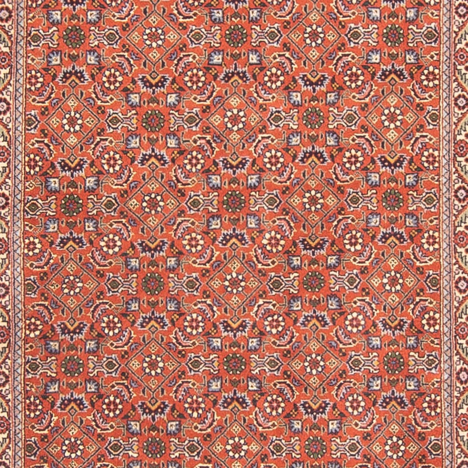 Løber Persisk tæppe - Bijar - 300 x 100 cm - rød