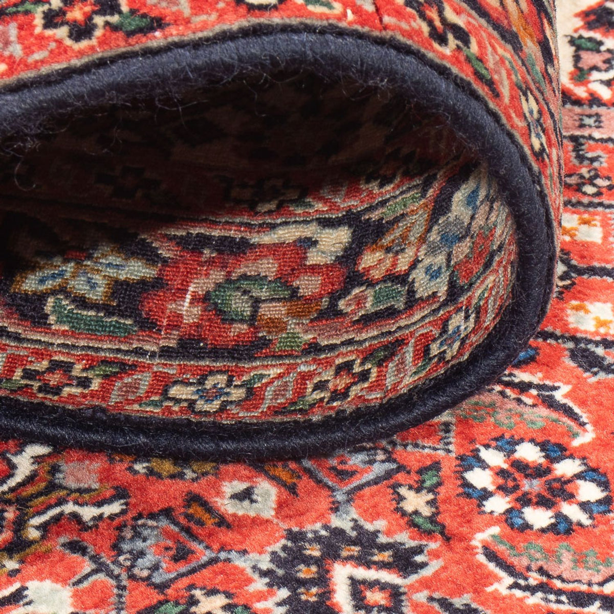 Løber Persisk tæppe - Bijar - Royal - 406 x 65 cm - beige