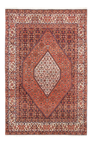 Persisk tæppe - Bijar - 240 x 170 cm - rød