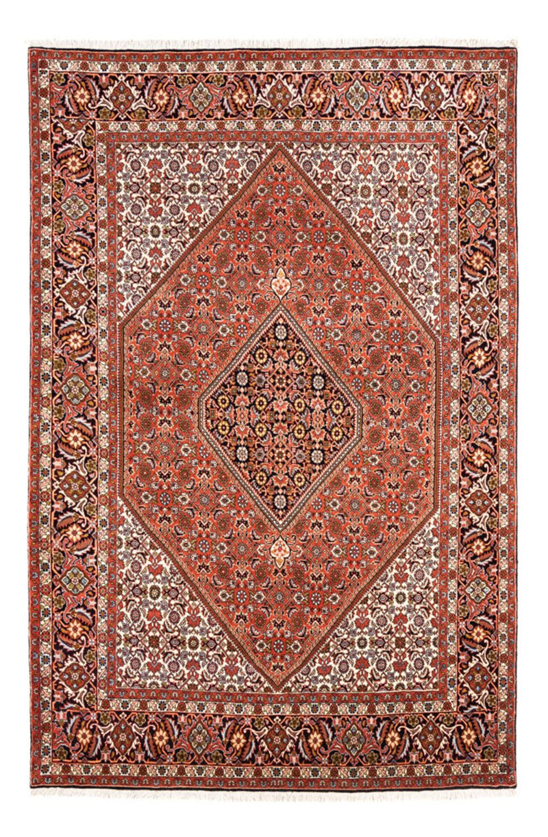 Persisk tæppe - Bijar - 250 x 172 cm - rød