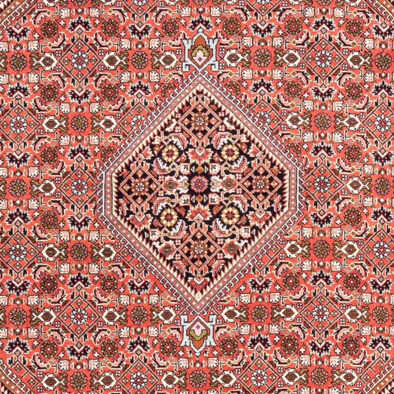 Persisk tæppe - Bijar - 235 x 168 cm - rød