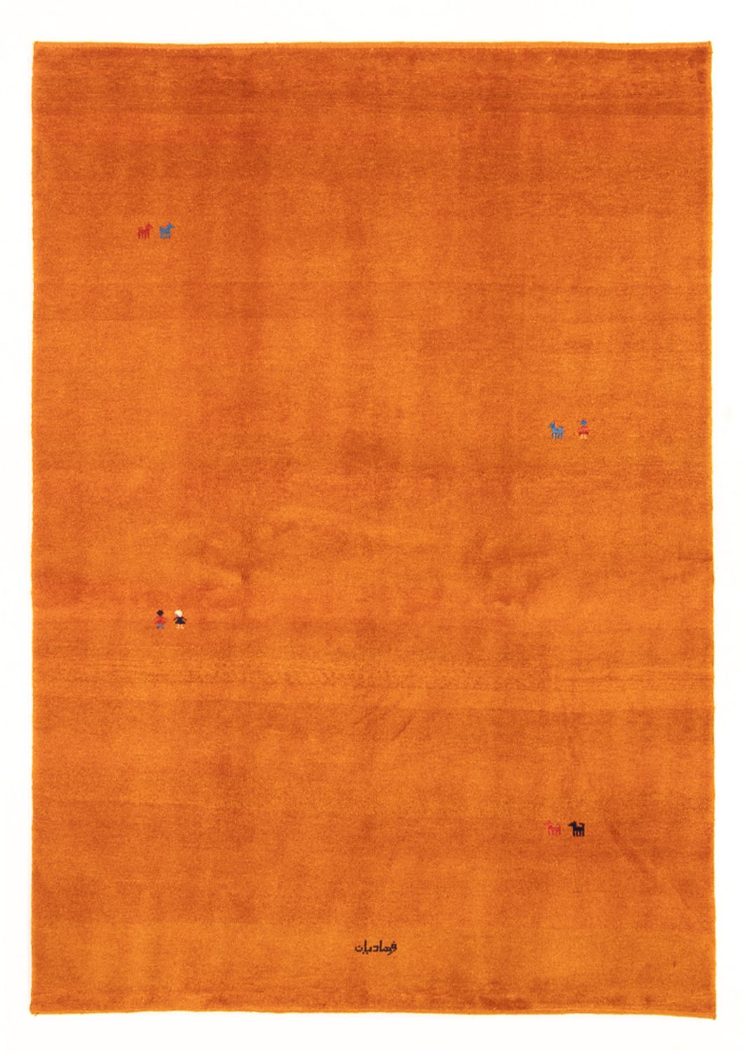 Gabbeh-tæppe - Persisk - 230 x 170 cm - orange