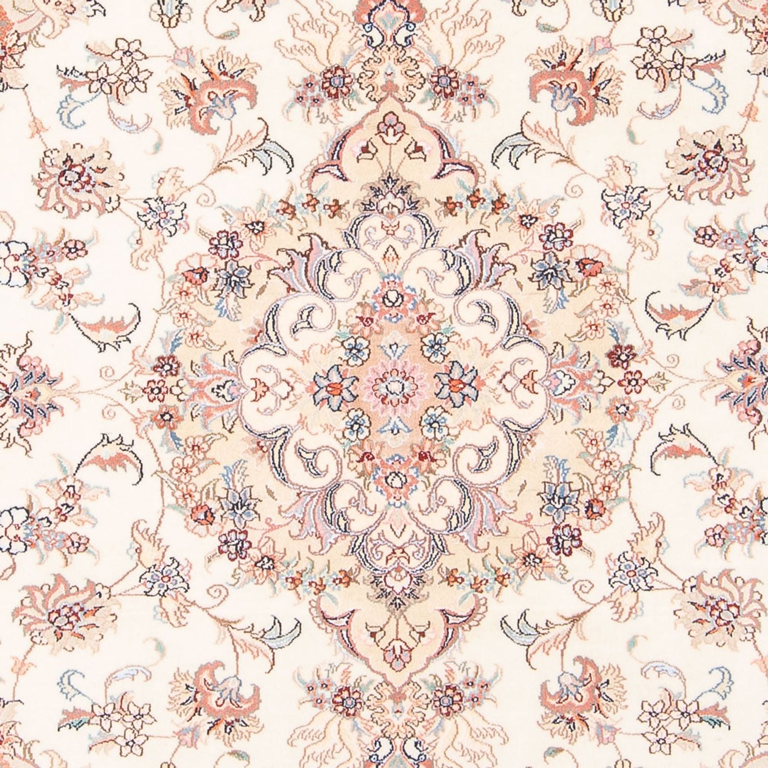 Persisk tæppe - Tabriz - Royal - 195 x 150 cm - creme