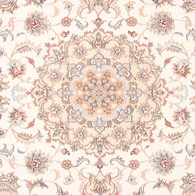 Persisk tæppe - Tabriz - Royal - 198 x 148 cm - creme