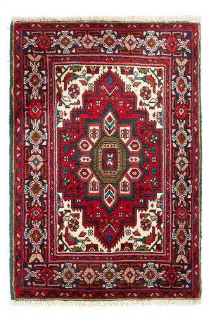 Persisk tæppe - Nomadisk - 88 x 58 cm - rød