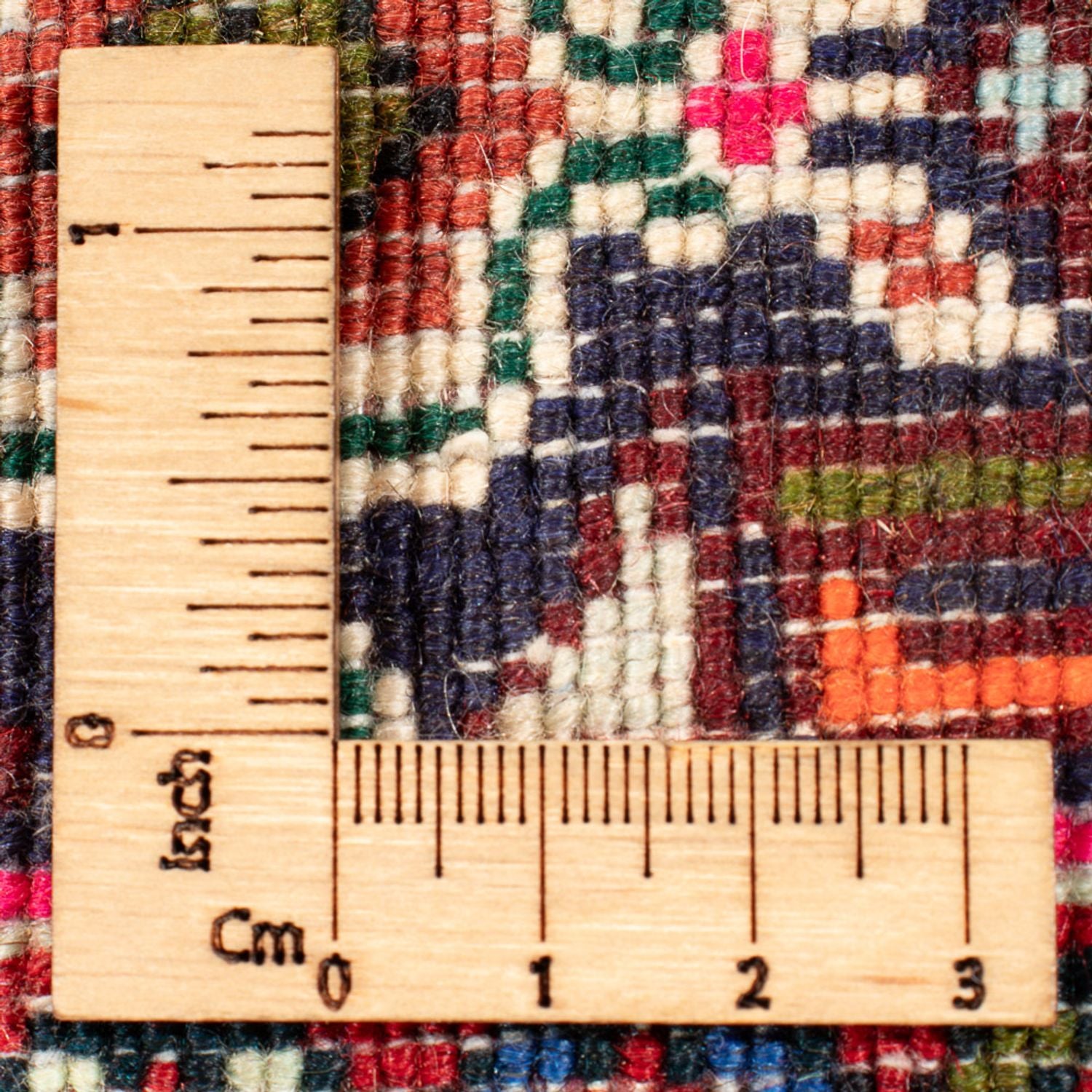 Persisk tæppe - Nomadisk - 88 x 58 cm - rød