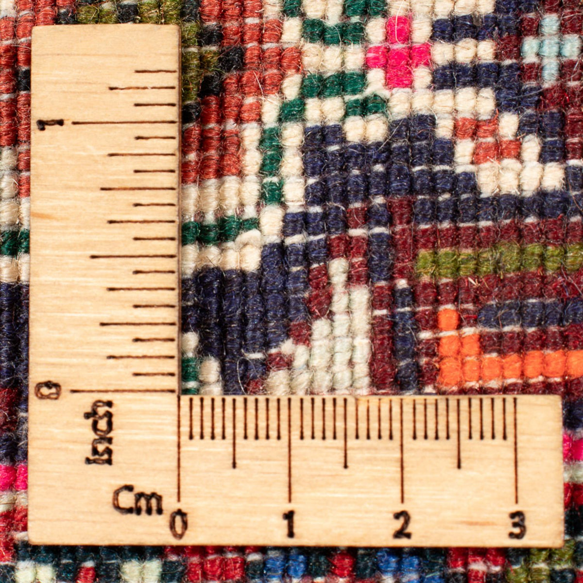 Persisk tæppe - Nomadisk - 88 x 58 cm - rød