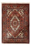 Persisk tæppe - Nomadisk - 90 x 61 cm - rød