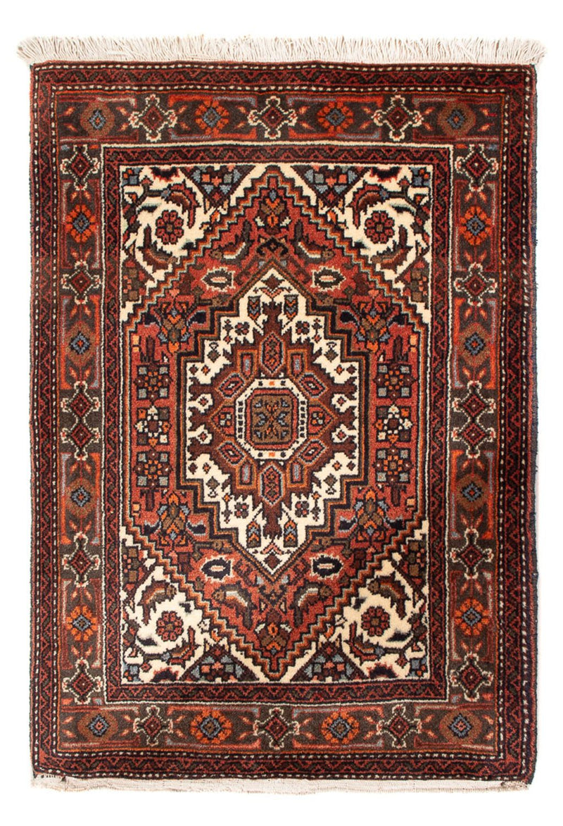 Persisk tæppe - Nomadisk - 90 x 61 cm - rød