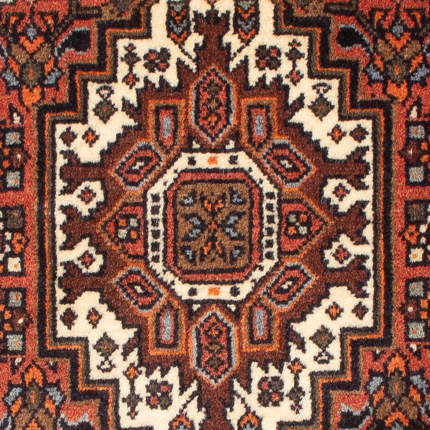 Persisk tæppe - Nomadisk - 90 x 61 cm - rød
