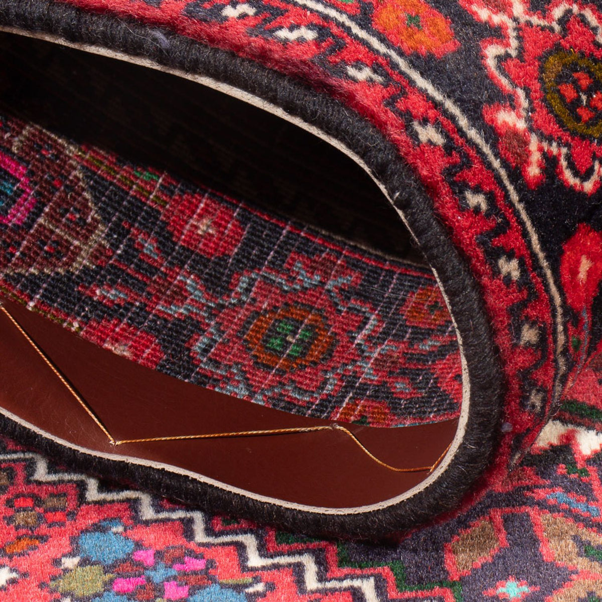 Persisk tæppe - Nomadisk - 117 x 80 cm - rød