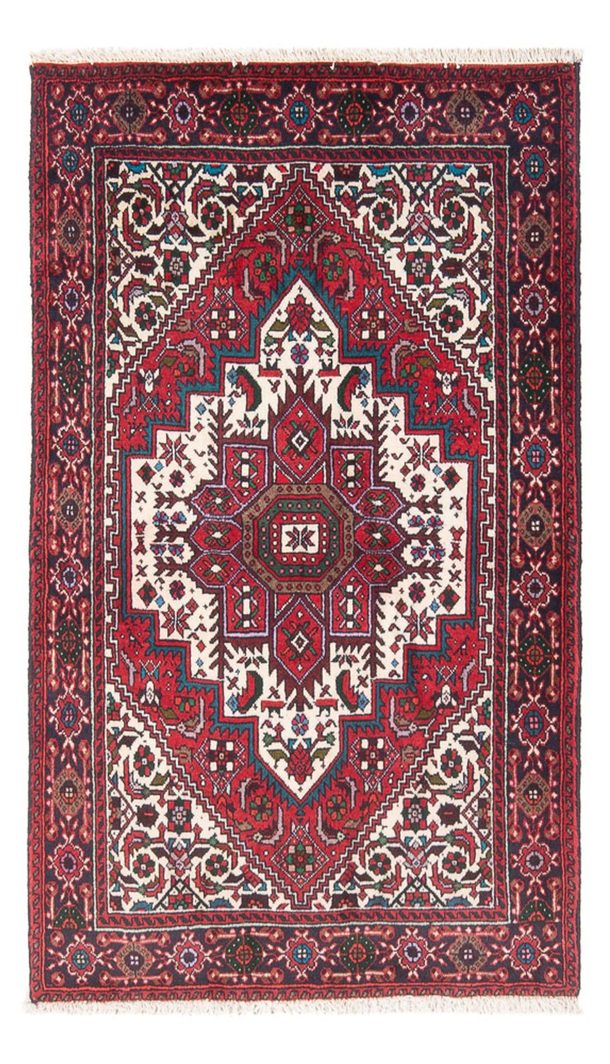 Persisk tæppe - Nomadisk - 125 x 76 cm - creme
