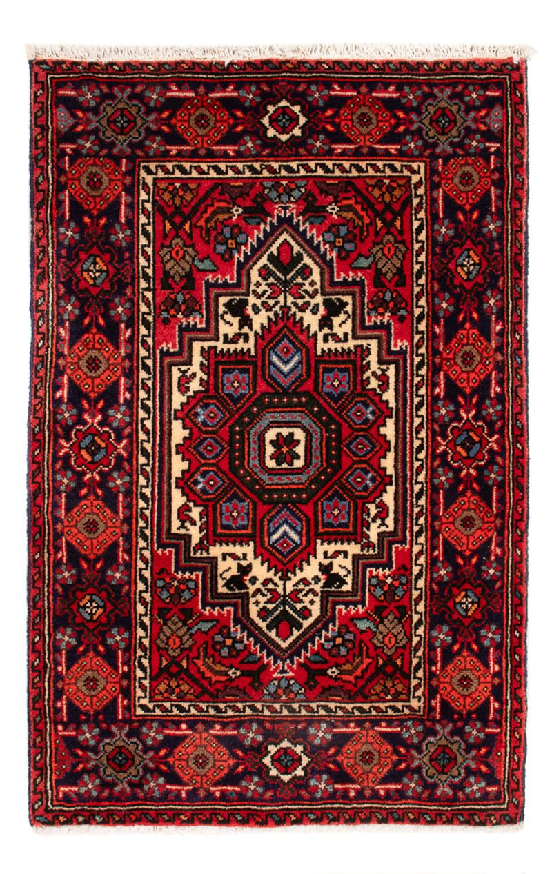 Persisk tæppe - Nomadisk - 72 x 48 cm - rød