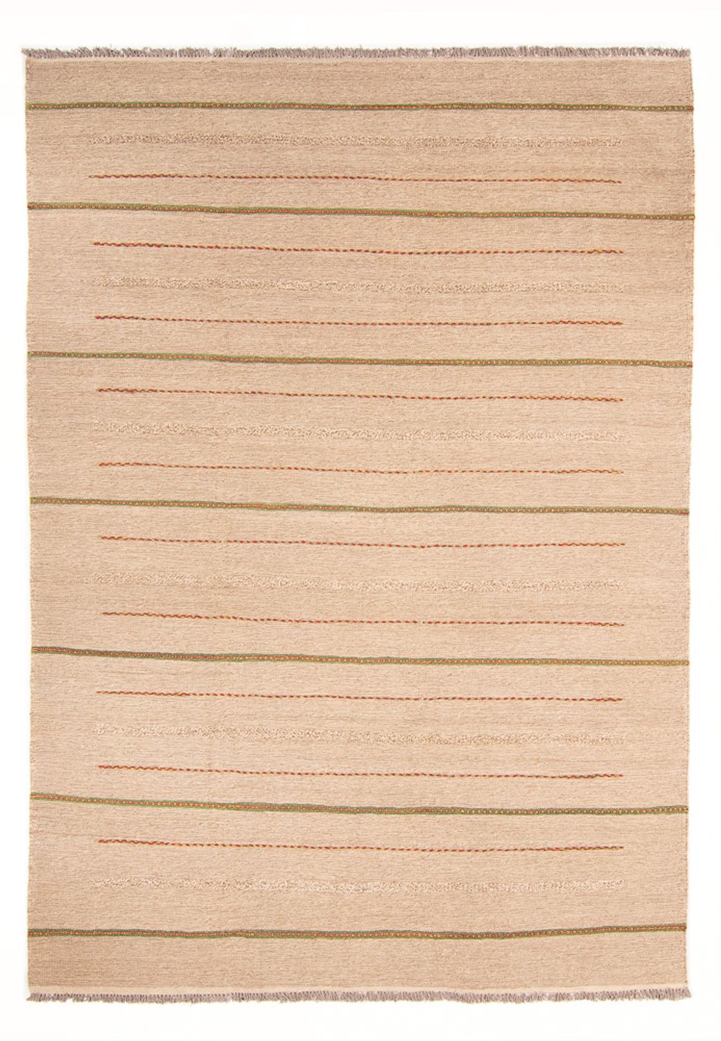Kelim-tæppe - Trendy - 289 x 191 cm - lys beige