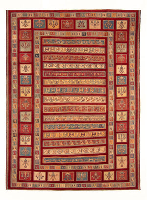 Kelim-tæppe - orientalsk - Royal - 297 x 211 cm - flerfarvet
