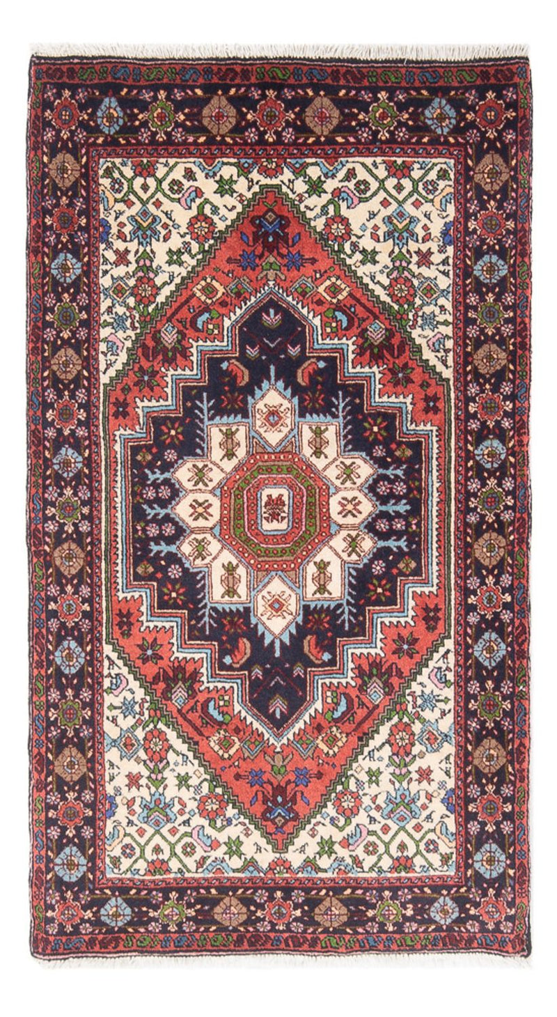 Persisk tæppe - Nomadisk - 132 x 76 cm - creme