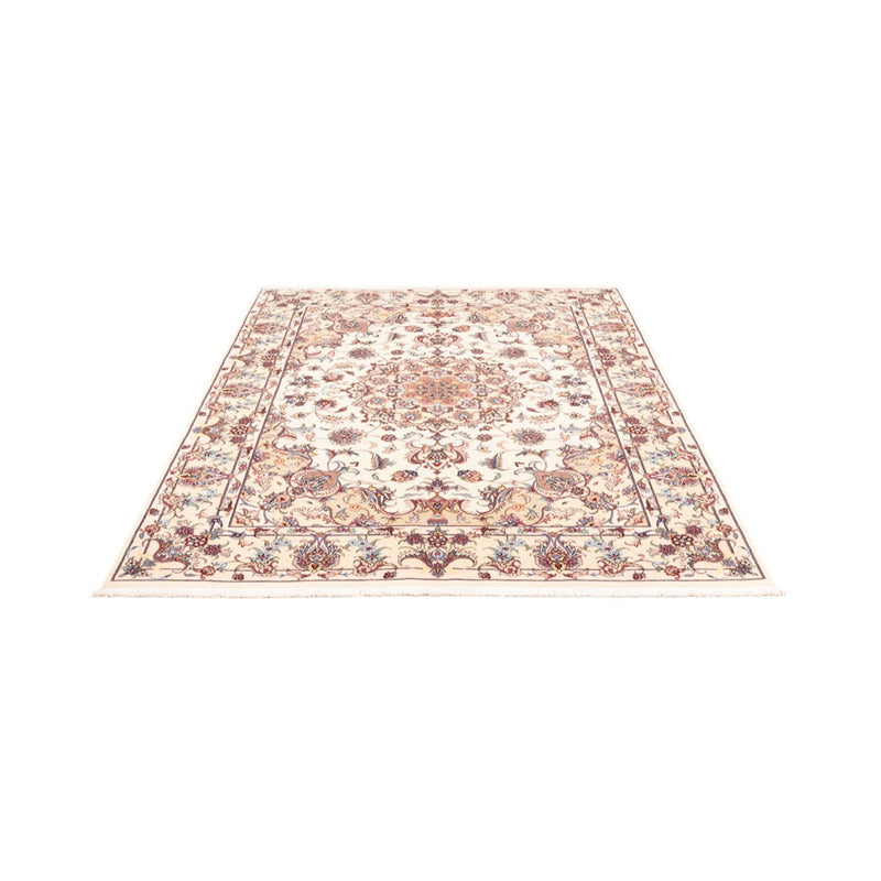 Persisk tæppe - Tabriz - 196 x 151 cm - creme