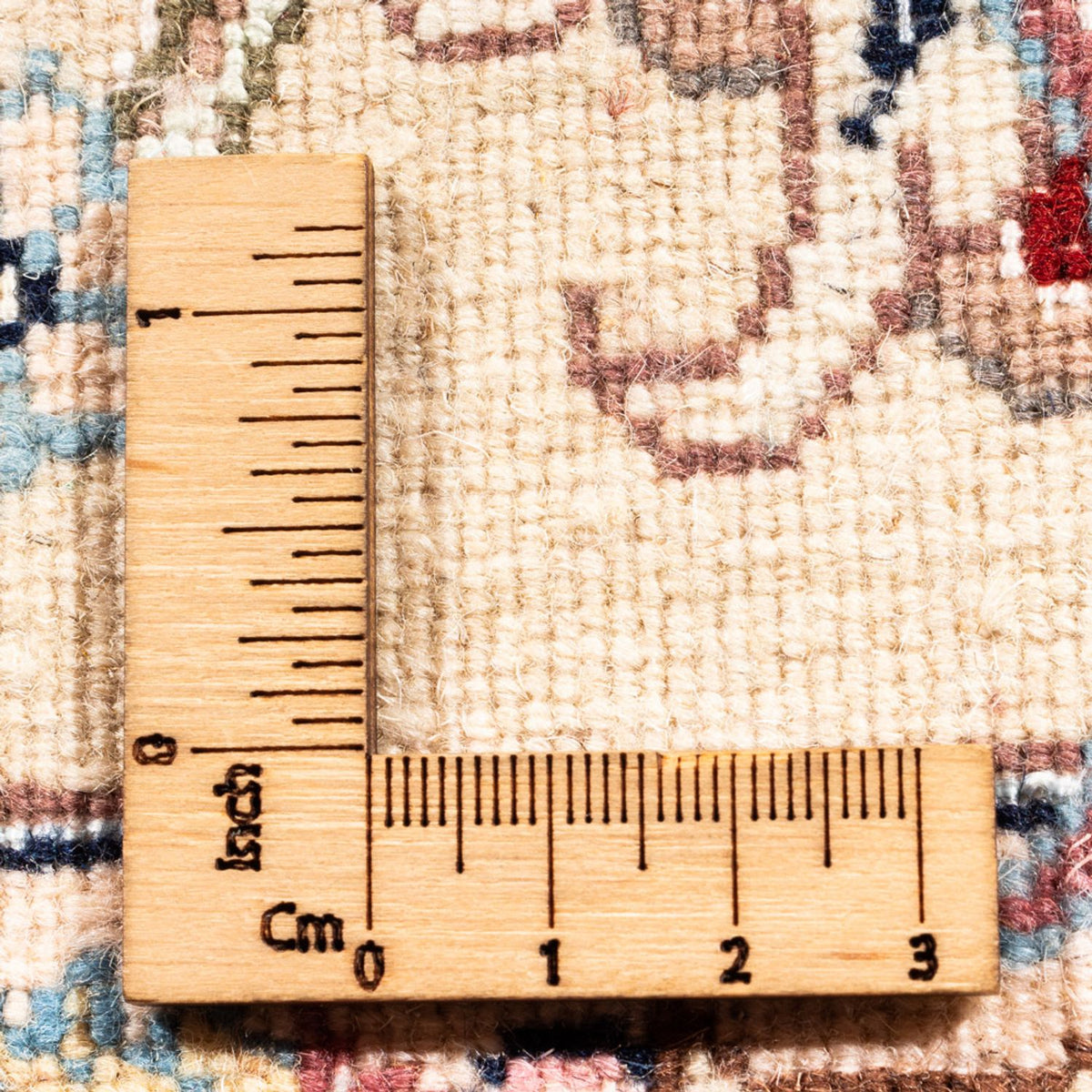 Persisk tæppe - Tabriz - 196 x 151 cm - creme