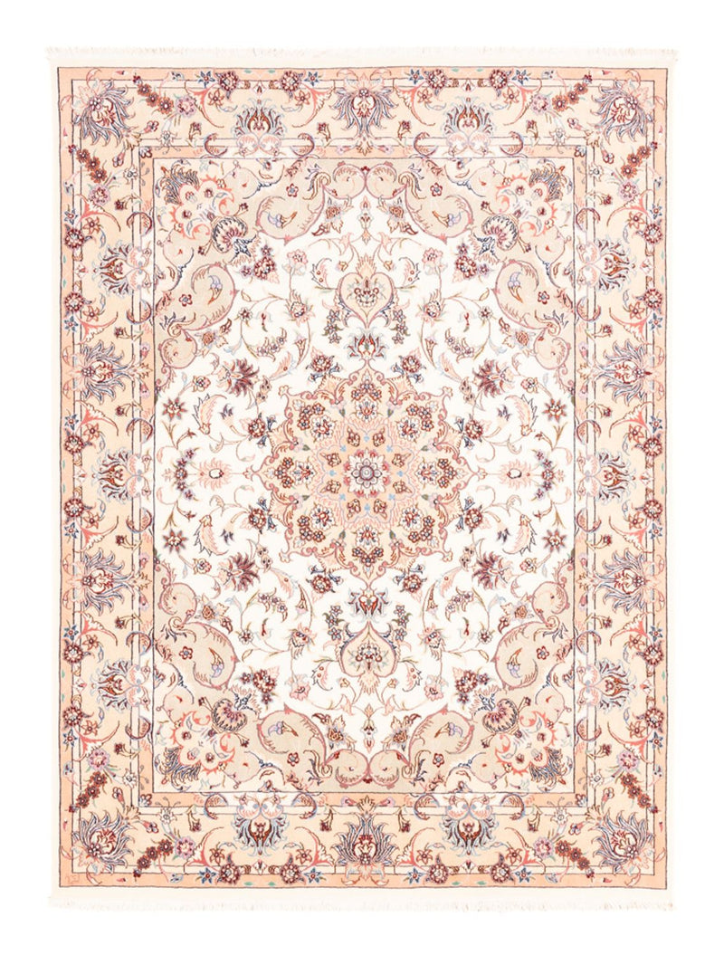 Persisk tæppe - Tabriz - 197 x 149 cm - creme