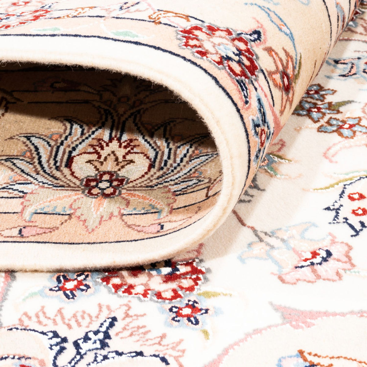 Persisk tæppe - Tabriz - 197 x 149 cm - creme