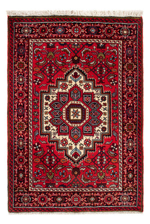 Persisk tæppe - Nomadisk - 87 x 62 cm - rød