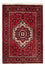 Persisk tæppe - Nomadisk - 87 x 62 cm - rød