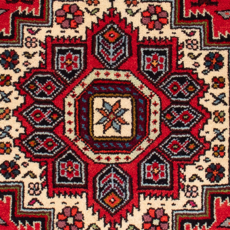 Persisk tæppe - Nomadisk - 87 x 62 cm - rød