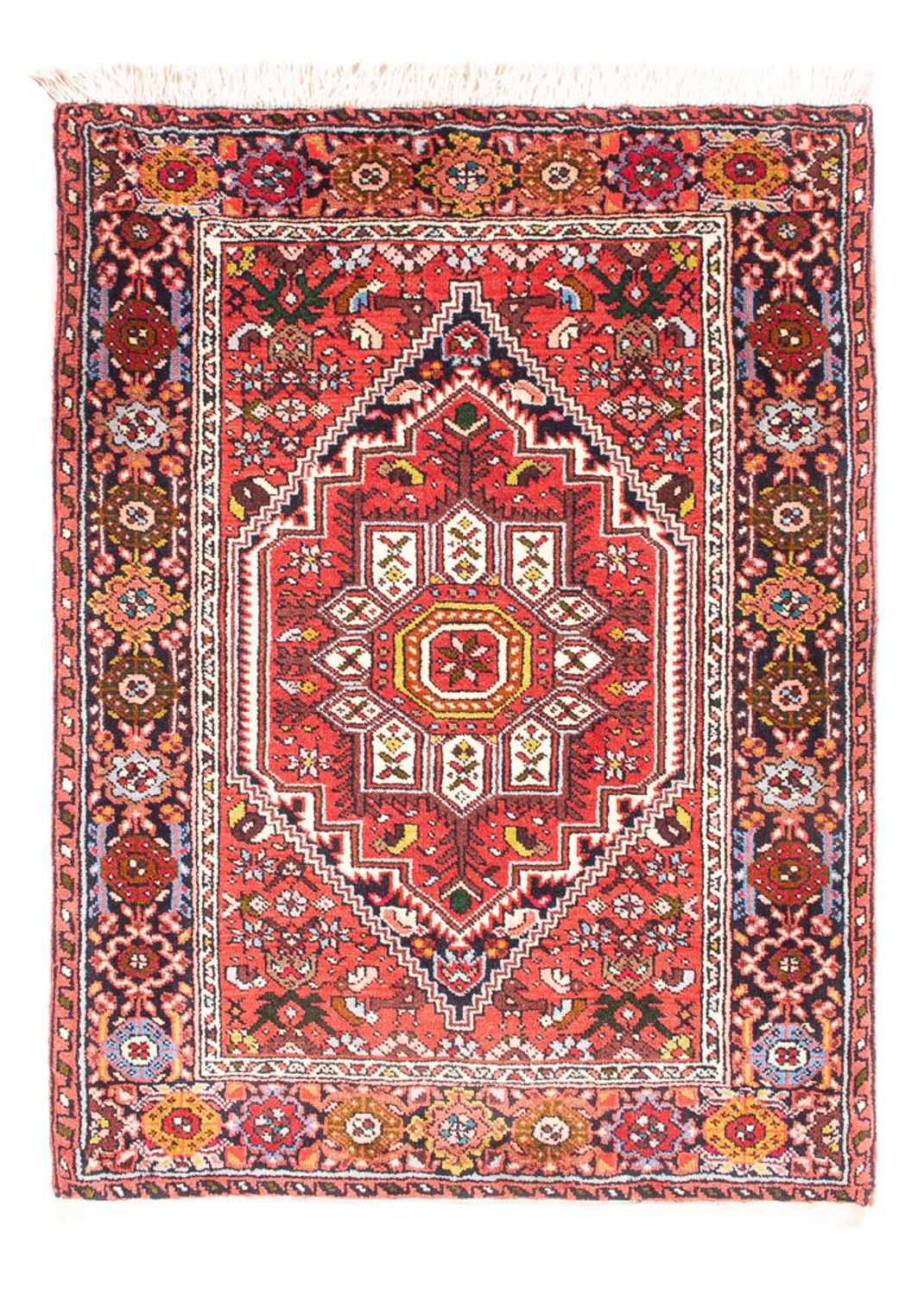 Persisk tæppe - Nomadisk - 97 x 60 cm - rød