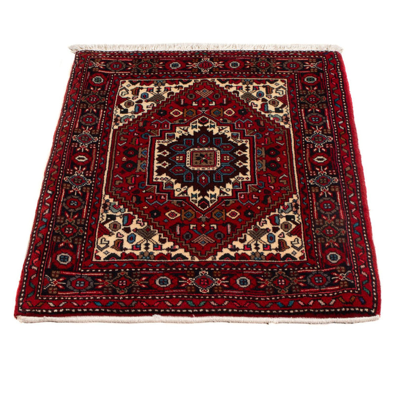 Persisk tæppe - Nomadisk - 91 x 61 cm - rød