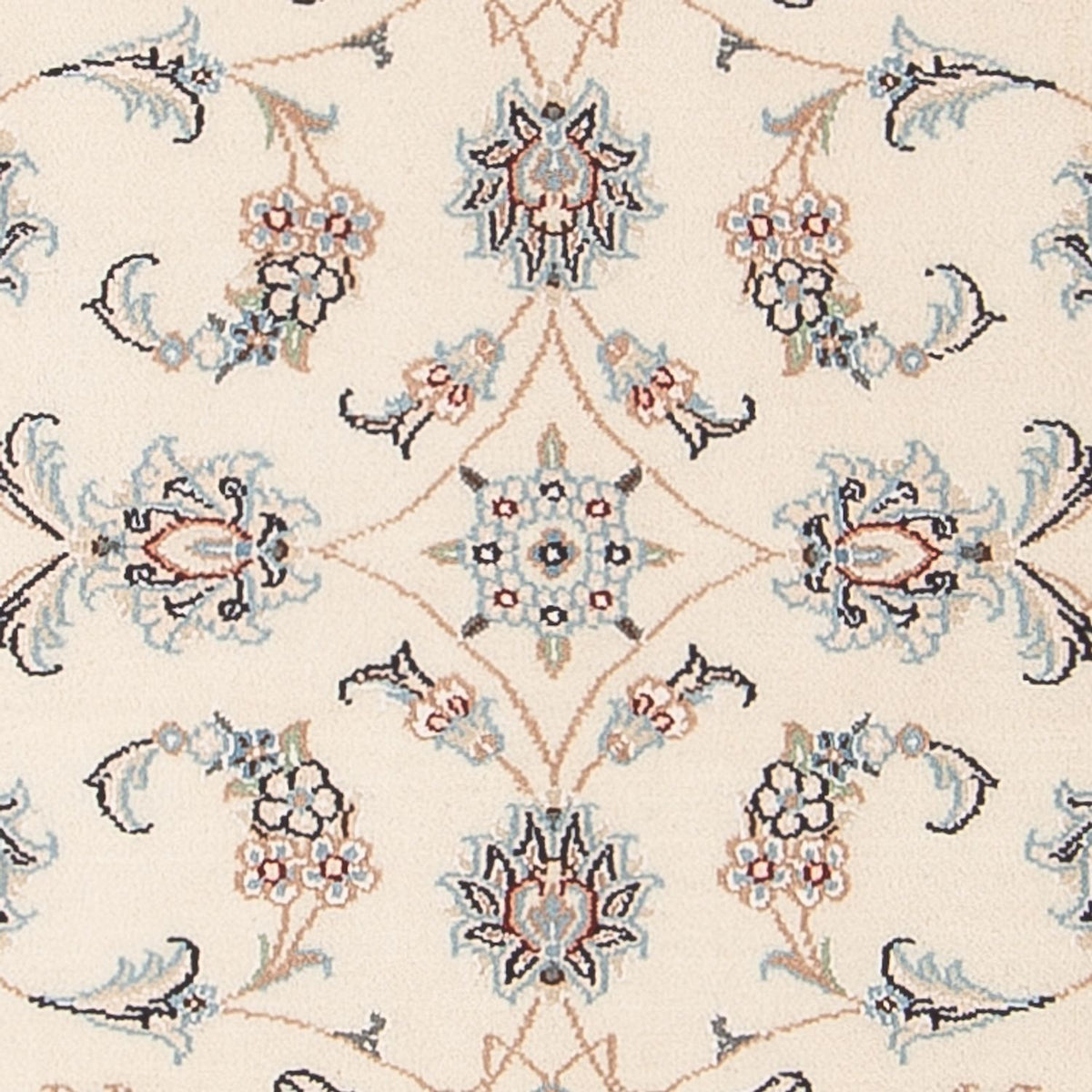 Persisk tæppe - Nain - Premium - 118 x 80 cm - creme