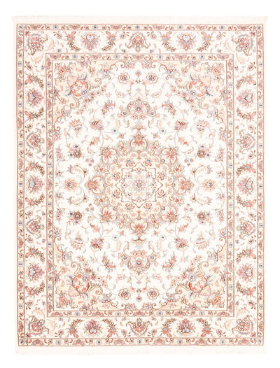 Tabriz Tæppe 153x196cm - Persisk tæppe - creme