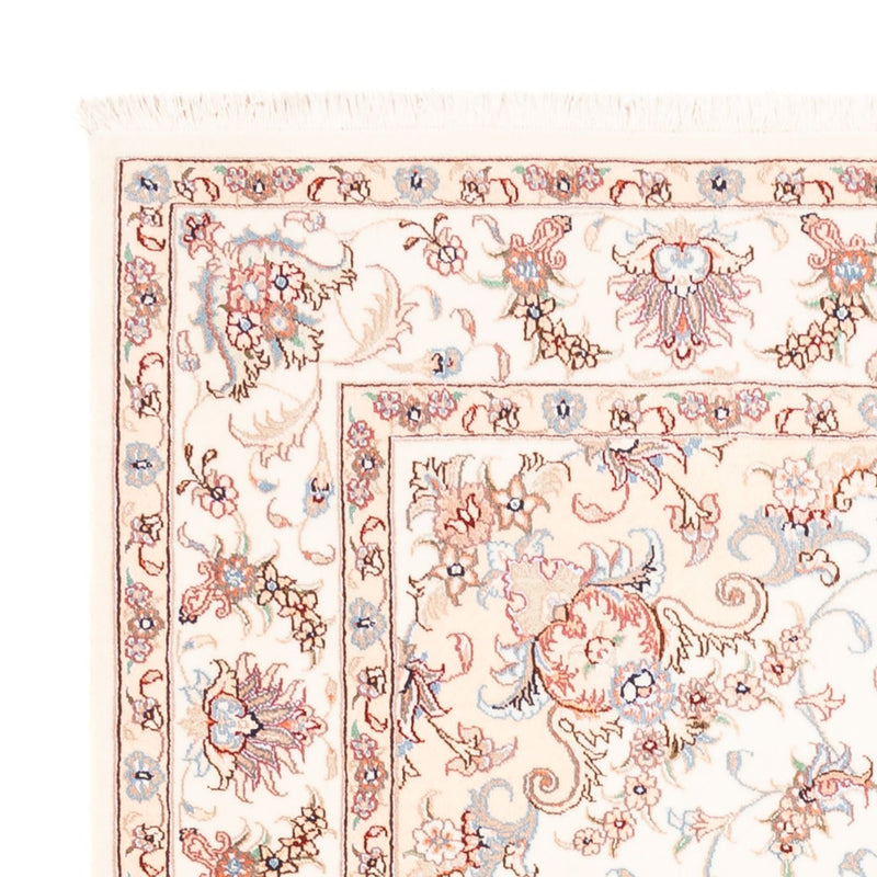 Persisk tæppe - Tabriz - 196 x 153 cm - creme