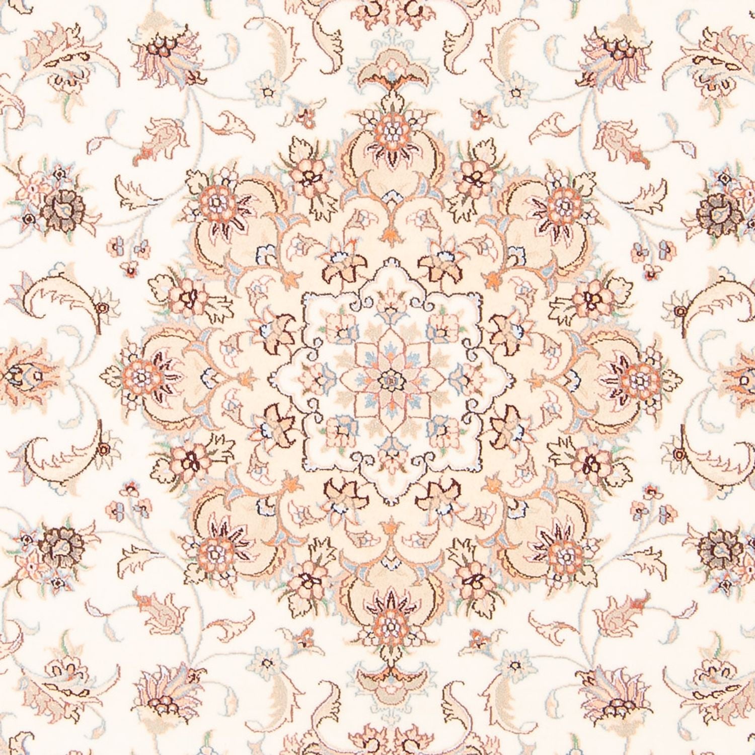 Persisk tæppe - Tabriz - Royal - 203 x 148 cm - creme