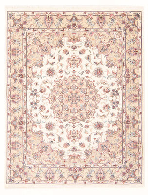 Persisk tæppe - Tabriz - Royal - 196 x 150 cm - creme