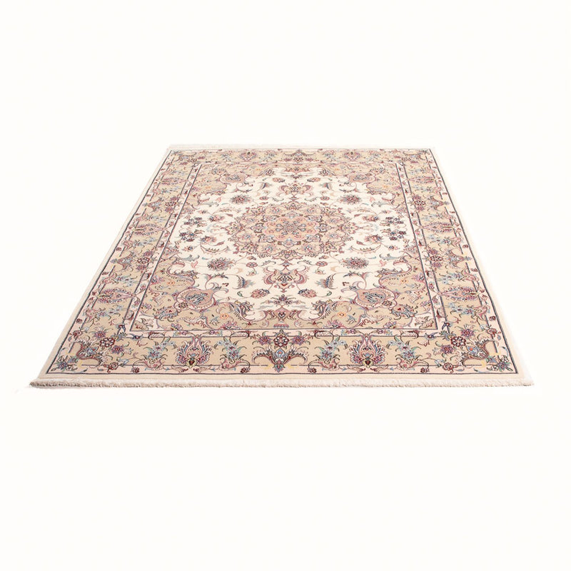 Persisk tæppe - Tabriz - Royal - 196 x 150 cm - creme